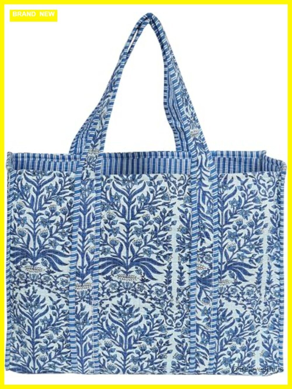 Lightweight Cotton Tote Bag Shoulder Bag Shopping Beach Travel